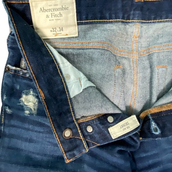 Abercrombie & Fitch Skinny Jeans 32/34 - Picture 3 of 4